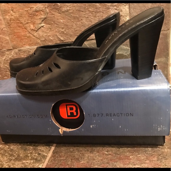 Reaction by Guess - Sweet slip on high heeled mule - Picture 2 of 6